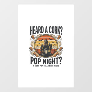 Cork Pop Halloween Haunted House Vintage Shirt_1