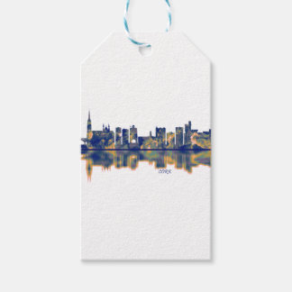 Cork Skyline Gift Tags