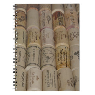 Corks Spiral Notebook