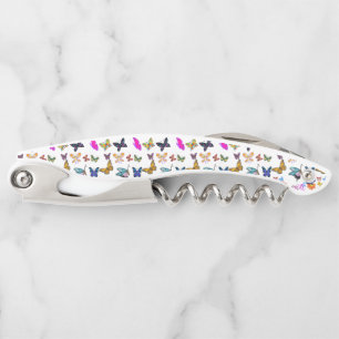 Corkscrew Bottle Opener Butterfly