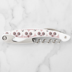 Corkscrew Bottle Opener Owl