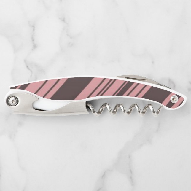 Corkscrew Bottle Opener Stripe (Front)