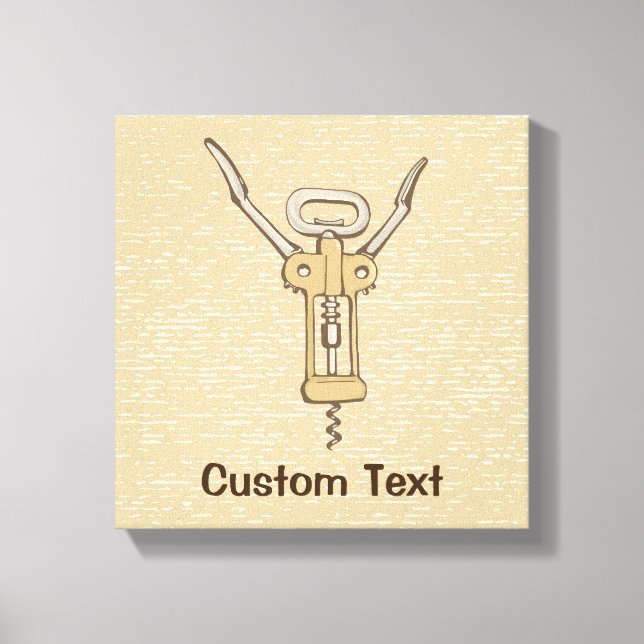 Corkscrew Canvas Print (Front)
