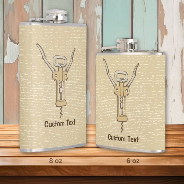 Corkscrew Hip Flask (Creator Uploaded)