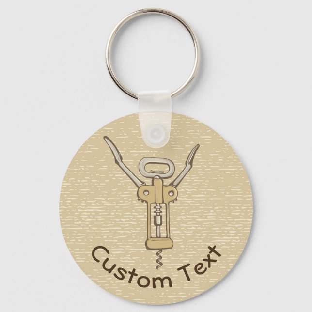 Corkscrew Keychain (Front)