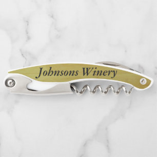 Corkscrew - Name on Bamboo Background
