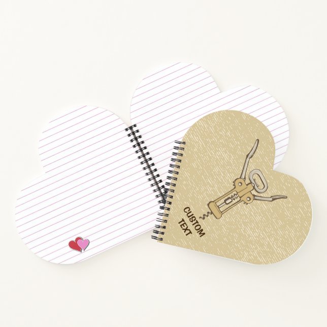 Corkscrew Notebook (Inside)