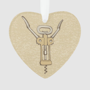 Corkscrew Ornament