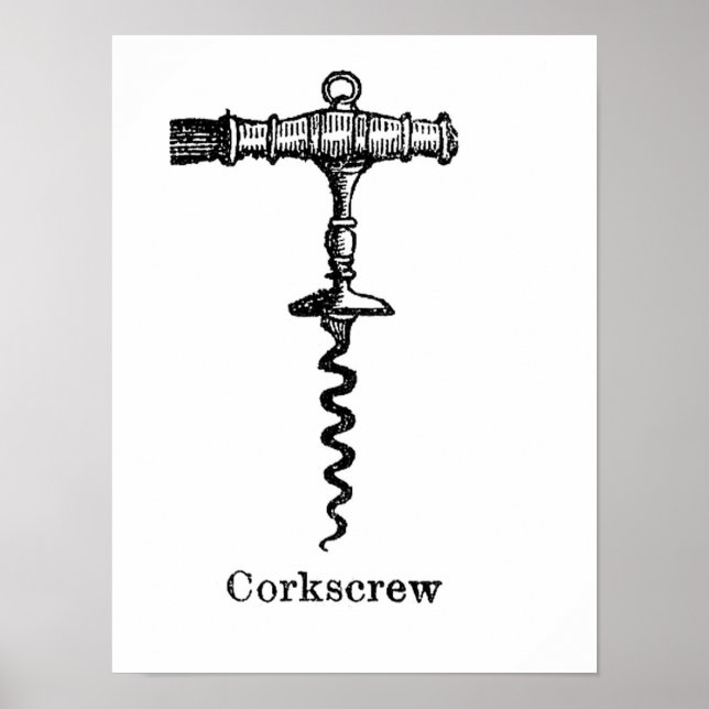 Corkscrew Print (Front)