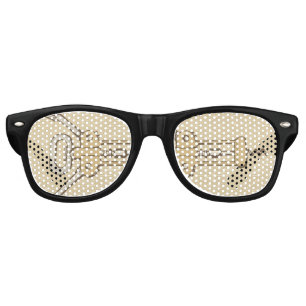 Corkscrew Retro Sunglasses