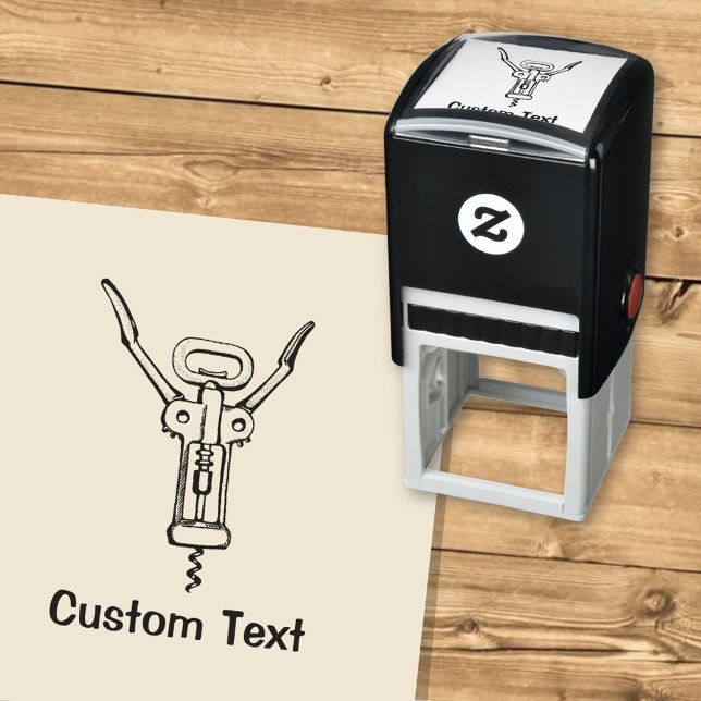 Corkscrew Self-inking Stamp (Creator Uploaded)