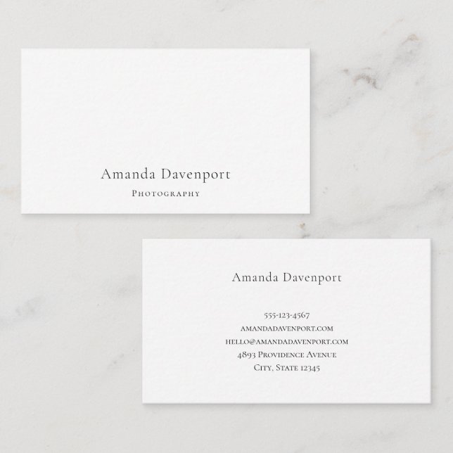 Cormorant template 13 business card (Front/Back)
