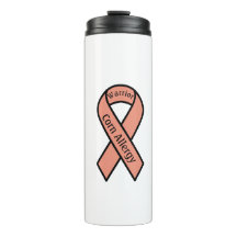 Corn Allergy Warrior Ribbon