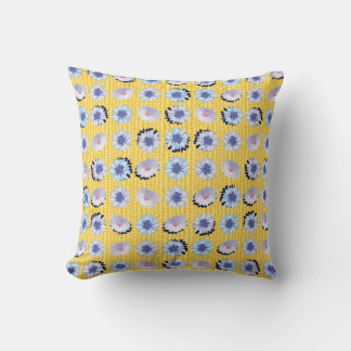 Corn and Cornflower Cushion