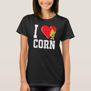 Corn Cereal Maize Farming Plants T-Shirt