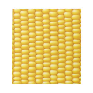 Corn Cob Background Notepad