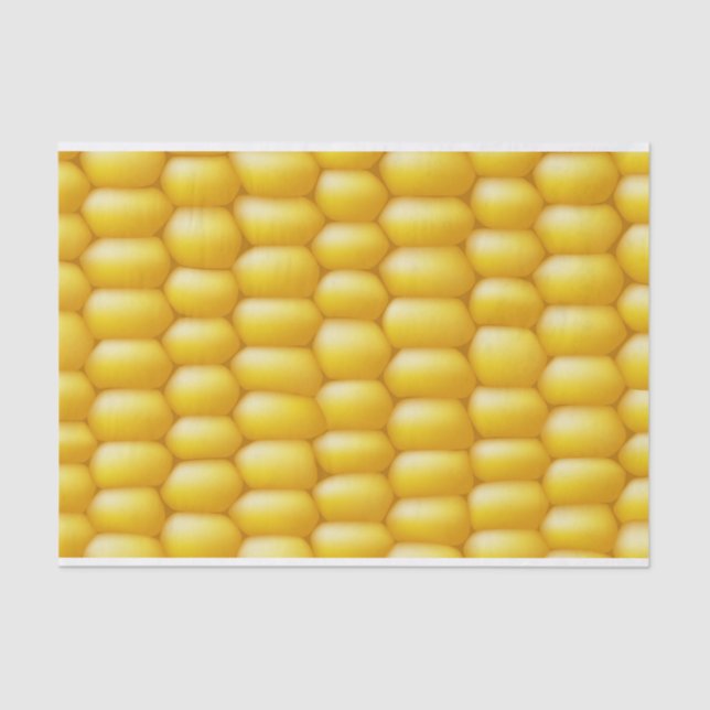 Corn Cob Background Tissue Paper (Front)