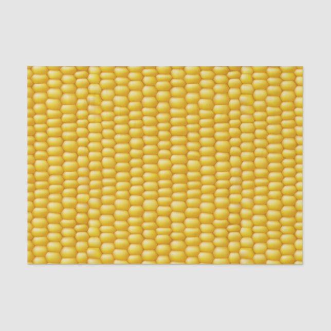 Corn Cob Background Tissue Paper (Front)