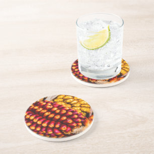 Corn cobs coaster