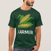 Corn Cobs on Men's Basic Dark T-Shirt