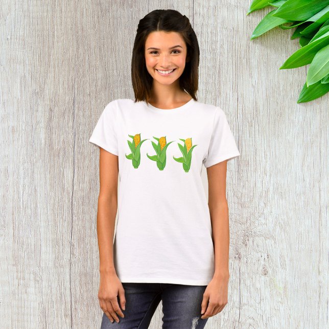 Corn Cobs Womens T-Shirt (Creator Uploaded)