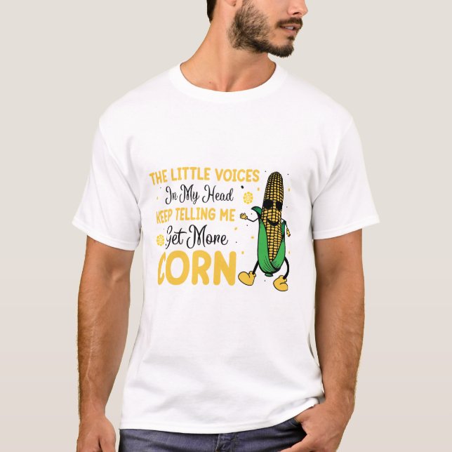 Corn Costume Farmer T-Shirt (Front)