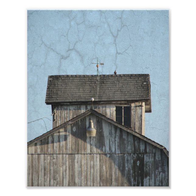 Corn Crib Photo Print (Front)