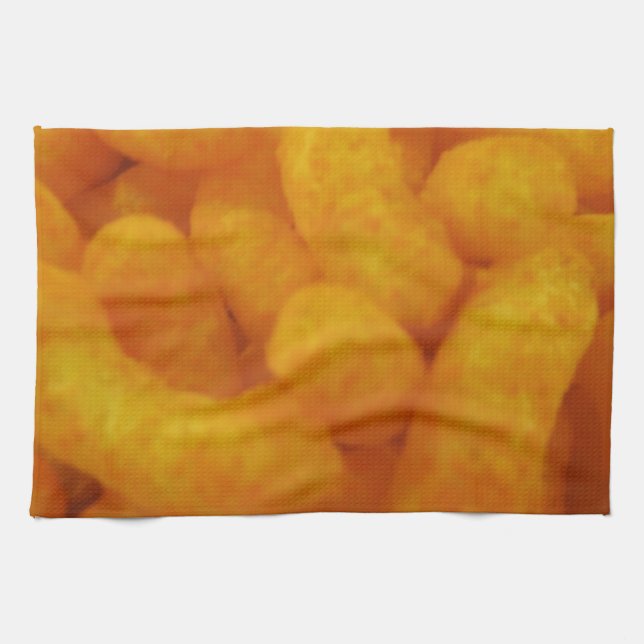 Corn Curls Tea Towel (Horizontal)