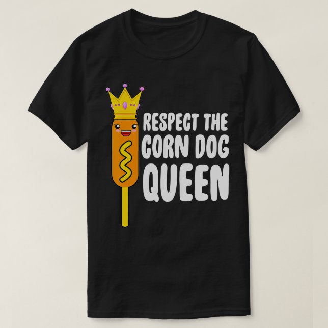 Corn Dog Dog Sticks Family  T-Shirt (Design Front)