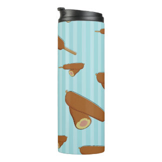 Corn Dog Illustration Thermal Tumbler