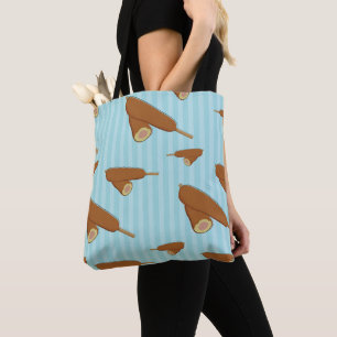 Corn Dog Illustration Tote Bag