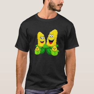 Corn Family Vegetable Vegetarian Vegan Farming T-Shirt