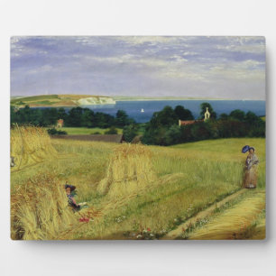 Corn Field in the Isle of Wight Plaque