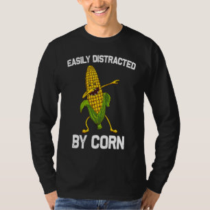Corn For Men Women Corn On The Cob Costume Farmer T-Shirt