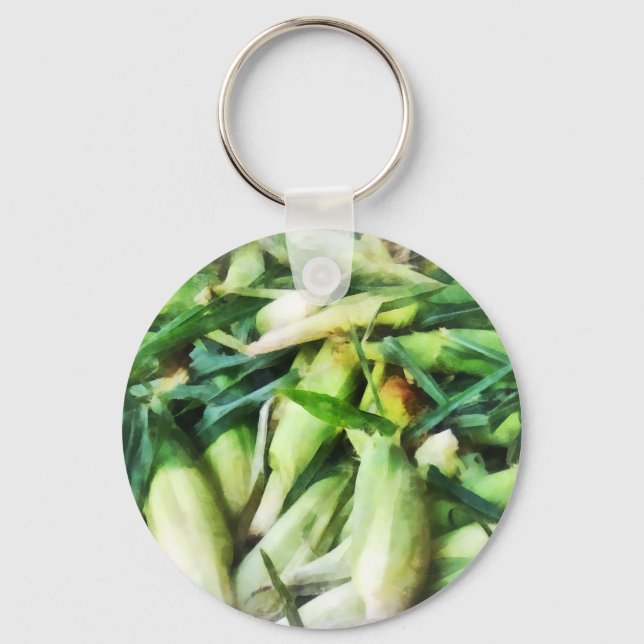 Corn For Sale Key Ring (Front)