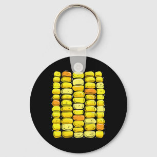 Corn Halloween Costume Funny Corn On The Cob Key Ring