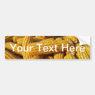 Corn Harvest Bumper Sticker