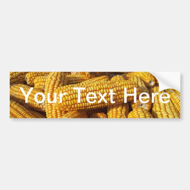 Corn Harvest Bumper Sticker (Front)