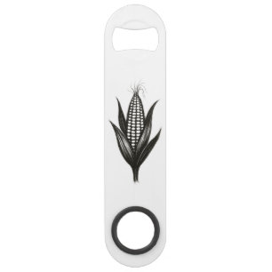 Corn Illustration –Harvest Design on Bottle Opener