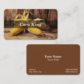 Corn / Maize Business Card