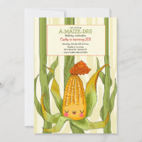 Corn Maze Invitation