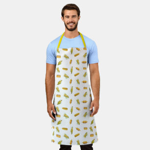 Corn on the Cob Pattern Apron
