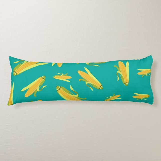 Corn On The Cob Pattern Body Cushion (Front)