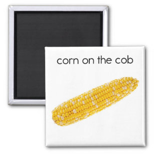 Corn on the Cob Refrigerator Magnet