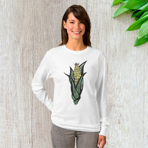 Corn on the Cob Rustic Farmhouse Vegetable T-Shirt
