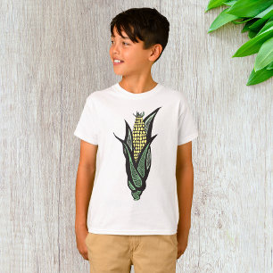 Corn on the Cob Rustic Farmhouse Vegetable T-Shirt