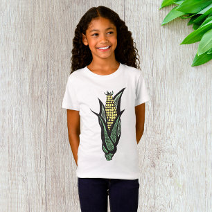 Corn on the Cob Rustic Farmhouse Vegetable T-Shirt