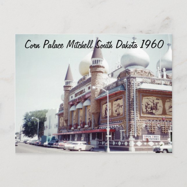 Corn Palace Mitchell South Dakota Postcard (Front)