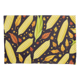 Corn Pattern Harvest Day Autumn  Pillowcase