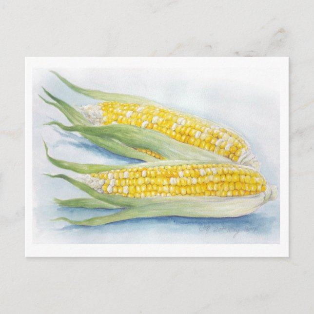 Corn Postcard (Front)